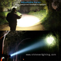 Zoomable Rechargeable Mini LED Sidelight Torch Flashlight